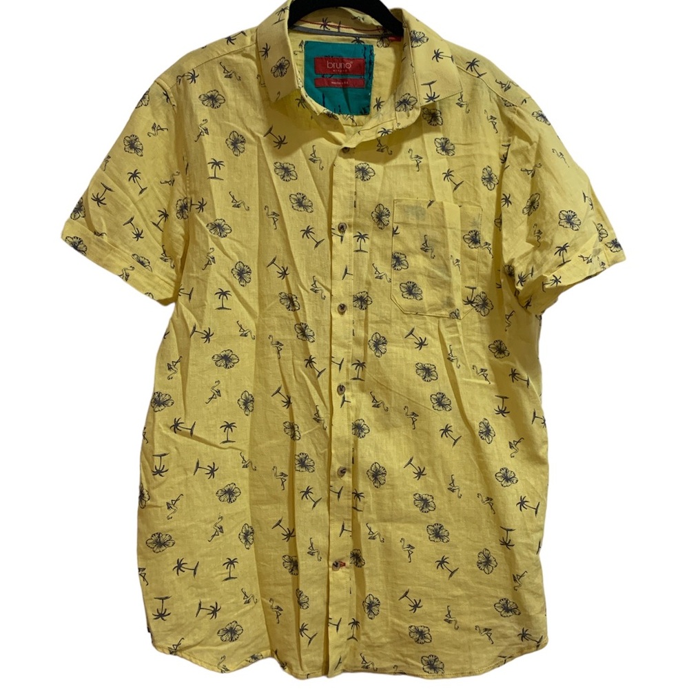 Bruno Milano Button Up Shirt sz M